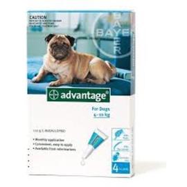 ADVANTAGE DOG 4 KG - 10 KG