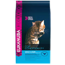 EUKANUBA CAT SENIOR TOP CONDITION 7+ POLLO