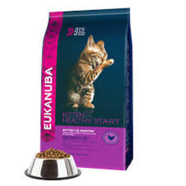 EUKANUBA CAT KITTEN HEALTHY START POLLO