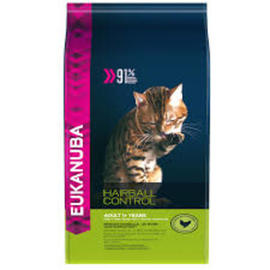 EUKANUBA CAT HAIRBALL CONTROL POLLO