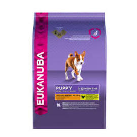 EUKANUBA DOG PUPPY MEDIUM POLLO