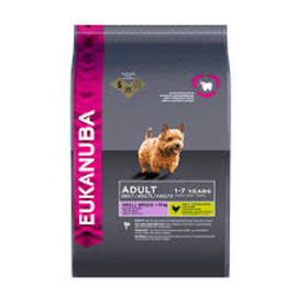 EUKANUBA DOG ADULT SMALL POLLO