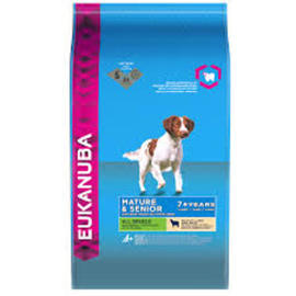 EUKANUBA DOG MATURE & SENIOR +7 TODAS LAS RAZAS CORDERO