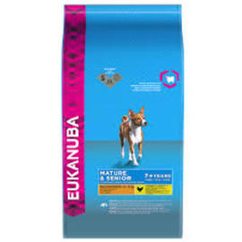 EUKANUBA DOG MATURE & SENIOR +7 MEDIUM POLLO