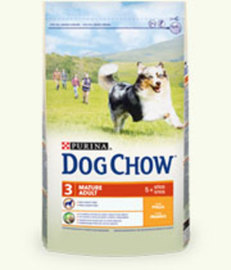 PURINA DOG CHOW ADULT MATURE + 5 POLLO