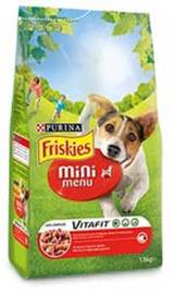 FRISKIES VITAFIT MINI MENU DOG ADULT BUEY
