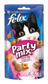 PURINA FELIX PARTY MIX CAT PICNIC MIX SNACK