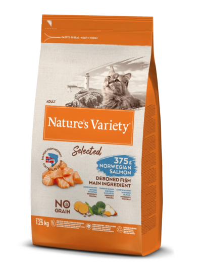 NATURE´S VARIETY CAT ADULT SELECTED SALMÓN NORUEGO
